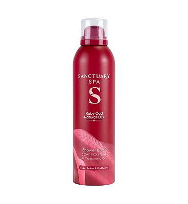 Sanctuary Spa Ruby Oud Natural Oils Ultra Rich Shower Burst 200ml