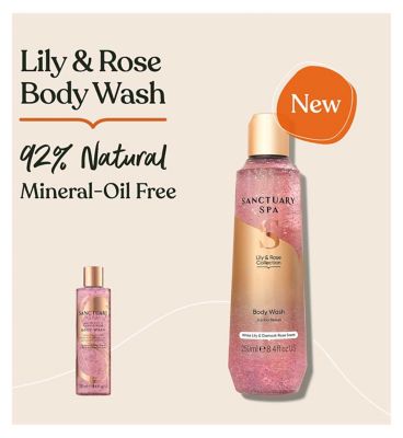 Sanctuary Spa Lily & Rose Collection Body Wash 250ml (6)