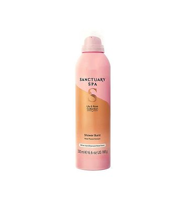 Image of Sanctuary Spa Lily & Rose Collection Shower Burst 200ml