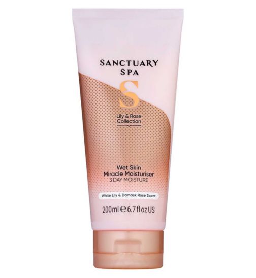 Sanctuary Spa Lily & Rose Collection Wet Skin Miracle Moisturiser 200ml
