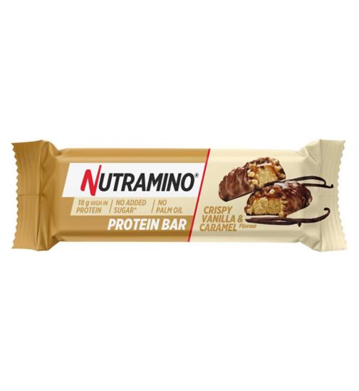 Nutramino Protein Bar Crispy Vanilla & Caramel 55g