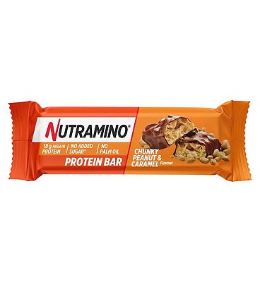 Nutramino Protein Bar Chunky Peanut & Caramel 55g