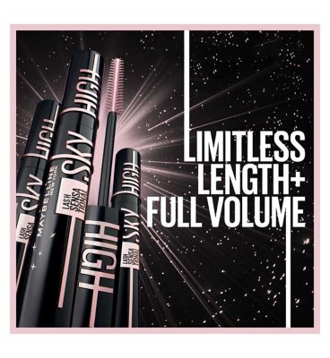 Maybelline Mascara Lash Sensational Sky High, Volumizing & Thickening, Cosmic Black, 7.2ml (7)