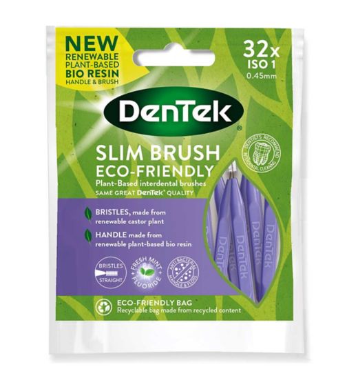 DenTek ECO Slim Brush Ultra Fine ISO1 Purple 32s