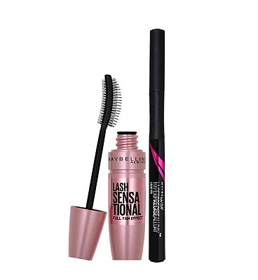 Maybelline Lash Sensational Mascara & Hyper Precise All Day Eyeliner Duo