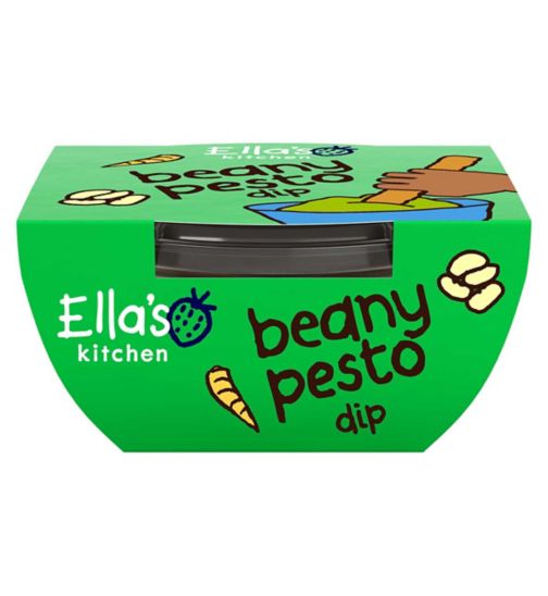 Ella's Kitchen Organic Bean Pesto Dip Pot 6+ Months 120g