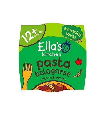 Ellas Kitchen Organic Pasta Bolognese Toddler Tray Meal 12+ Months 200g