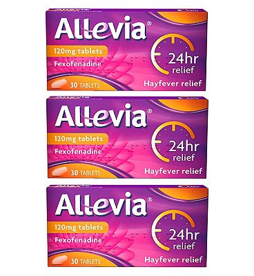Allevia 120mg Tablets - 3 x 30 Tablets (3 Months Supply Bundle)