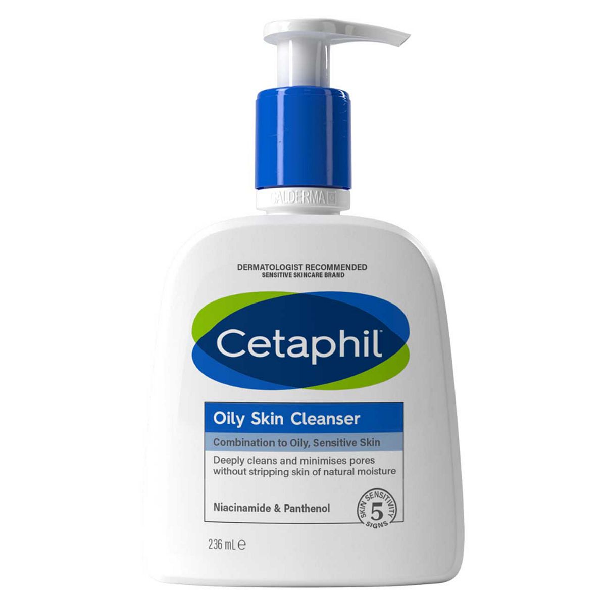 Cetaphil Oily Skin Cleanser, Face Wash For Combination To Sensitive 236ml