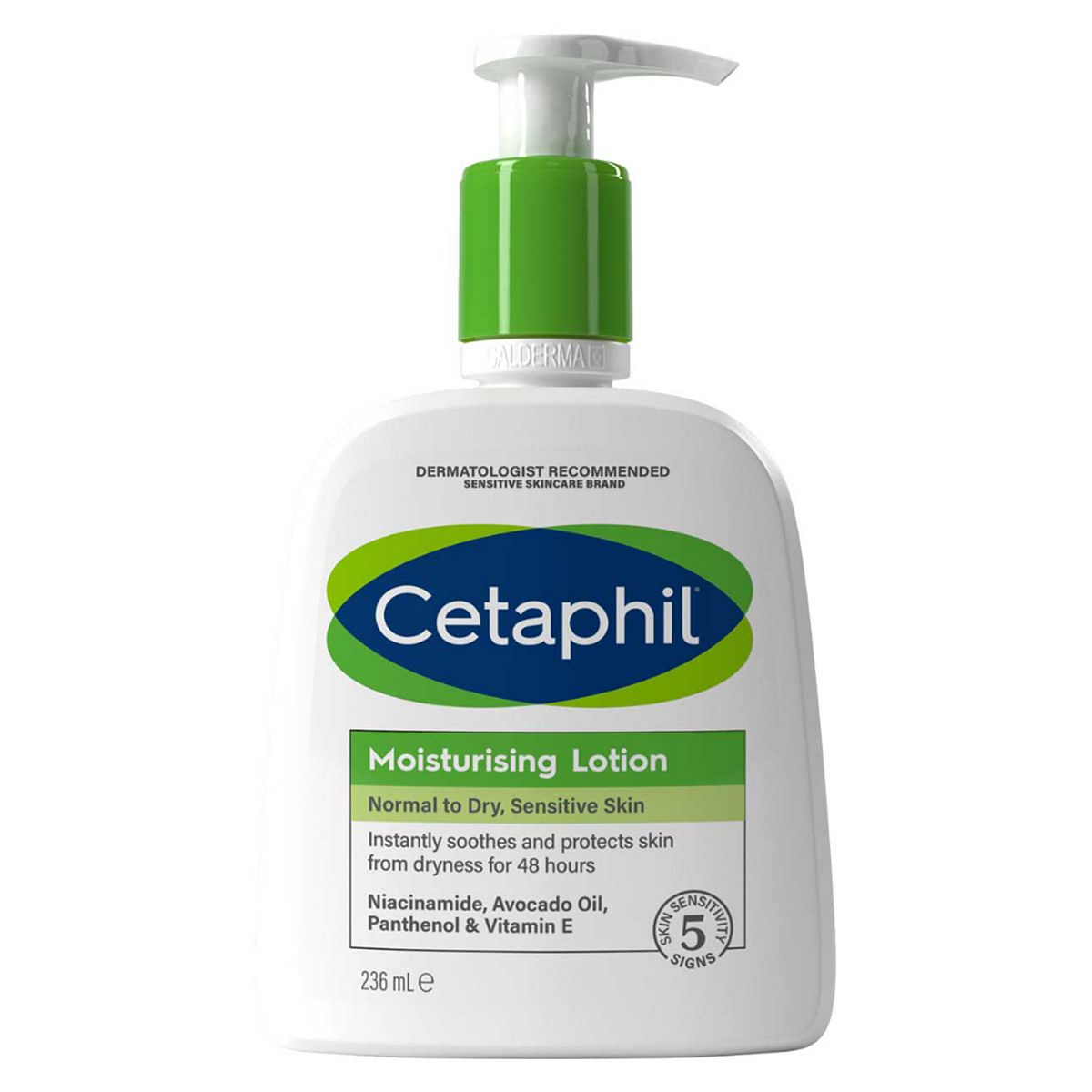 Cetaphil Moisturising Lotion, Lightweight Face & Body Moisturiser For Sensitive Skin 236ml