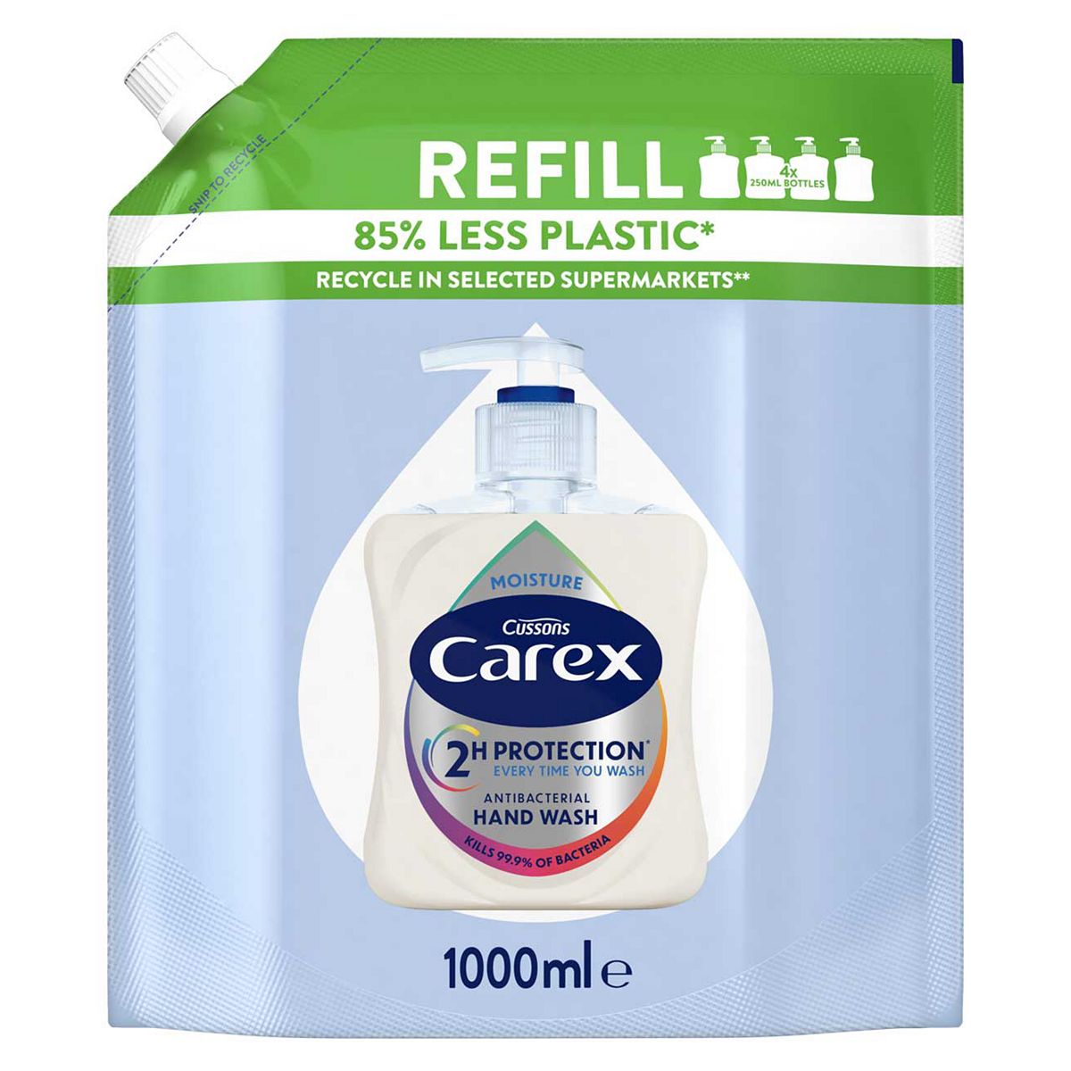 Carex Moisture Handwash Refill 1000ml