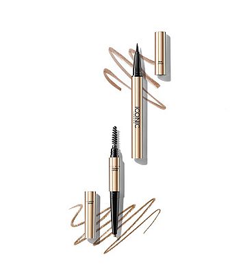 Iconic Triple Precision Brow Definer Black Brown Blonde Black Brown Blonde