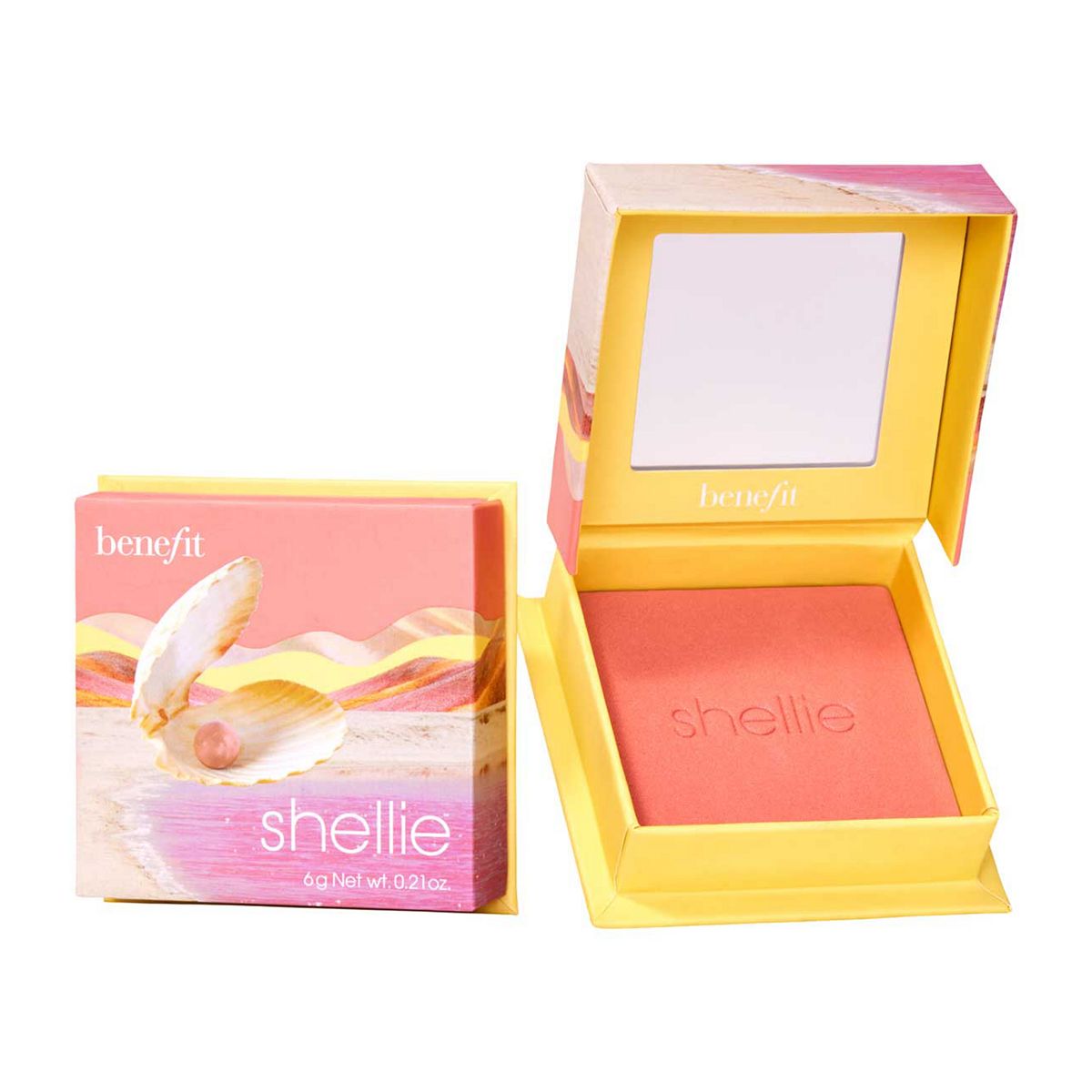 Benefit Shellie Warm-Seashell Pink Blush 6g