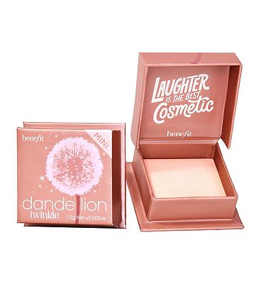 Benefit Mini Dandelion Twinkle Soft Nude-Pink Glow Highlighter