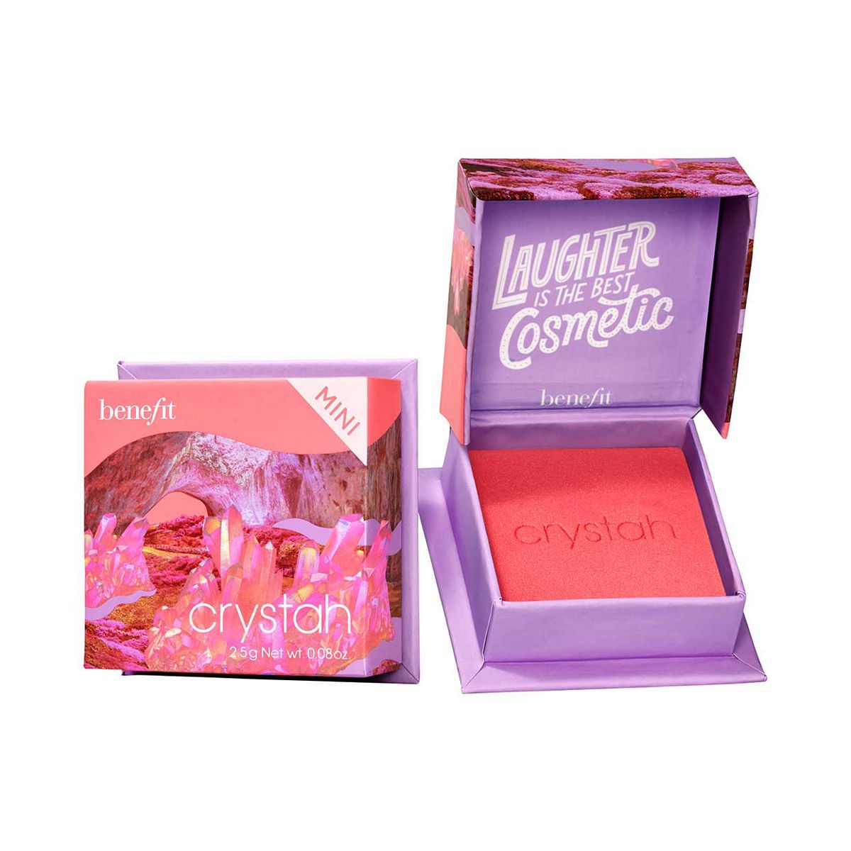 Benefit Mini Crystah Strawberry Blush 2.5G Pink