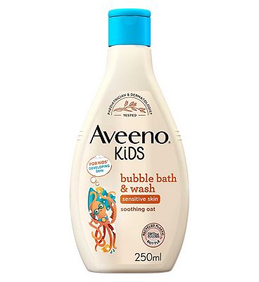 AVEENO Kids Bubble Bath & Wash 250ml