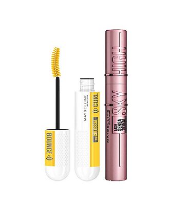 Click to view product details and reviews for Maybelline Lash Sensational Sky High Mascara Colossal Curl Bounce Mascara Bundle.