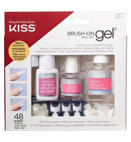 Kiss Brush On Gel Kit