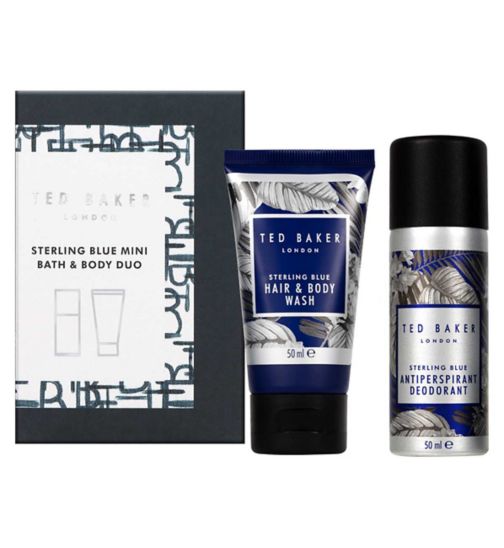Ted Baker Sterling Blue Mini Bath & Body Duo Gift Set