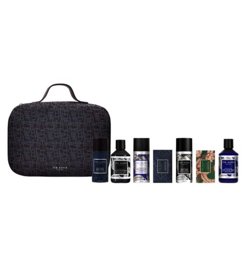 Ted Baker Complete Travel Wash Bag Gift Set + 8 Full Sized Products