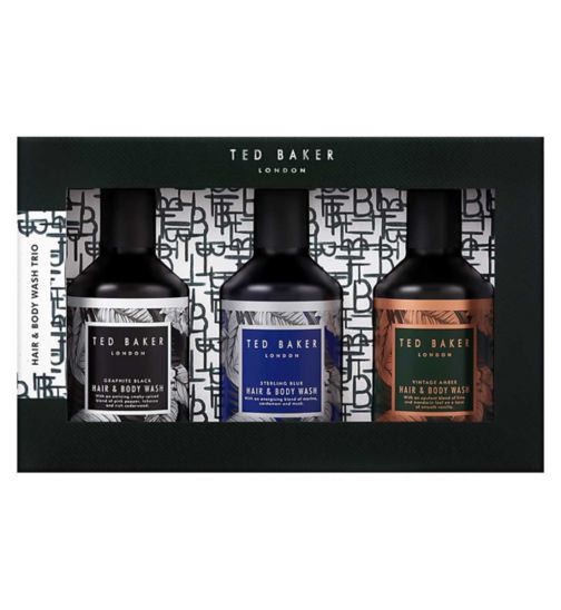 Ted Baker Hair & Body Wash Trio Gift Set