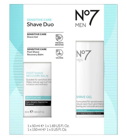 No7 Men's Sensitive Care Shave Duo