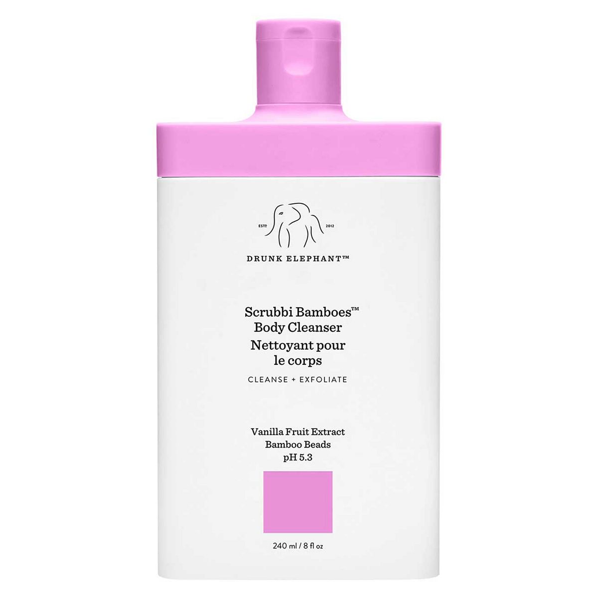 Drunk Elephant Scrubbi Bamboes™ Exfoliating Body Cleanser 240ml