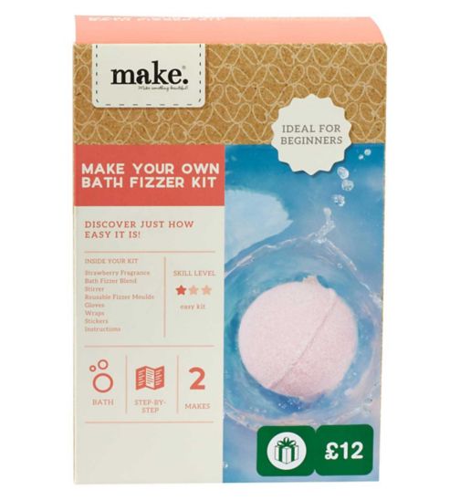 Make. Make Your Own Bath Fizzer Kit- Makes 2