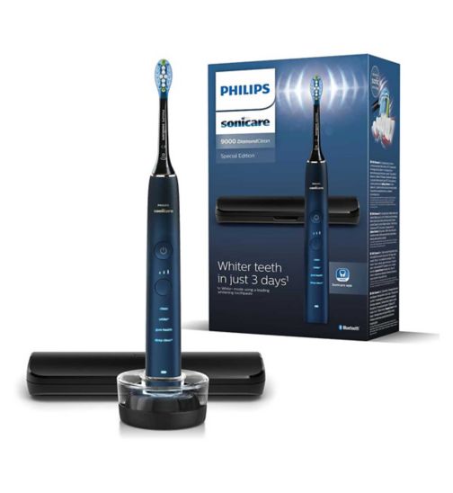 pyramid global gorgeous Philips Sonicare DiamondClean 9000 Electric Toothbrush with app, Aquamarine  - Boots