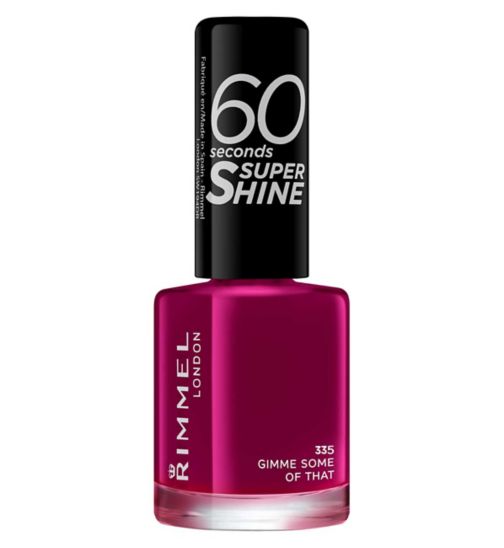 Rimmel 60 Seconds Super Shine Nail Polish Gimme Some Of That