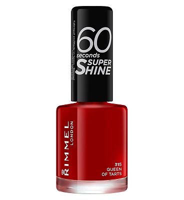 Rimmel 60 Seconds Super Shine Nail Polish Queen Of Tarts