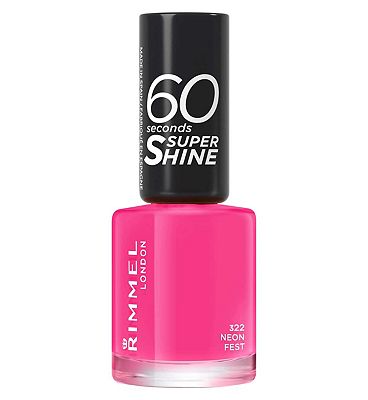 Rimmel 60 Seconds Super Shine Nail Polish Neon Fest