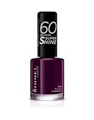 Rimmel 60 Seconds Super Shine Nail Polish 345 Black Cherries