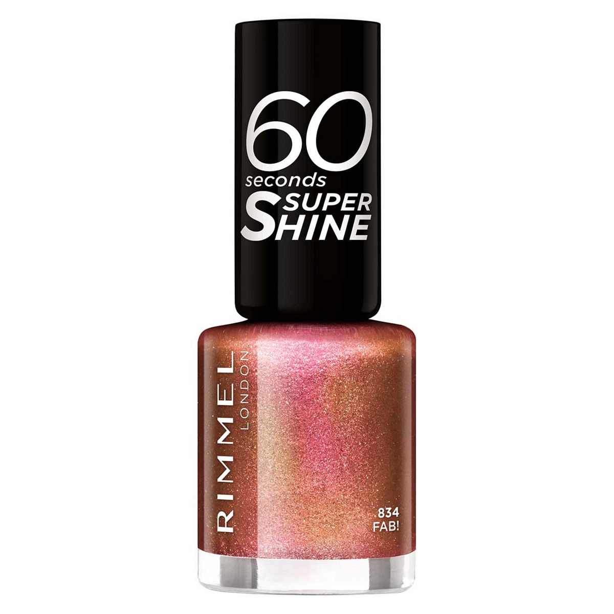Rimmel 60 Seconds Super Shine Nail Polish - 834 Fab