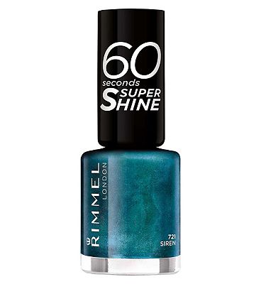 Rimmel 60 Seconds Super Shine Nail Polish 721 Siren
