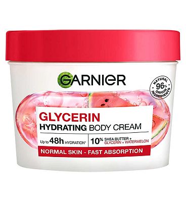 Garnier Glycerin Hydrating Body Cream, 380ml