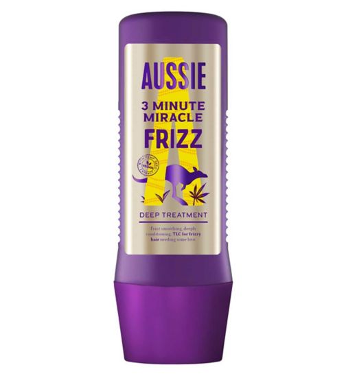 Aussie 3 Minute Miracle Frizz - Vegan Deep Treatment, Hair Mask 225ml