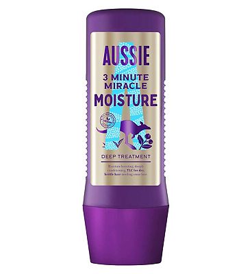 Aussie 3 Minute Miracle Moisture - Vegan Deep Hair Treatment, 225ml
