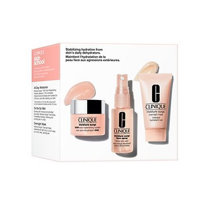 Clinique Moisture Surge Skin School Supplies: Glowing Skin Essentials Skincare Gift Set