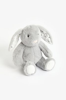 Mothercare Grey Plush Bunny