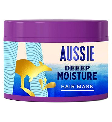 aussie deeep moisture hair mask, vegan hair treatment, 450ml