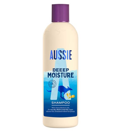 Aussie Deeep Moisture Vegan Shampoo, 300ml