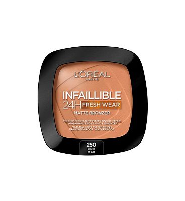 L'Oreal Paris Infallible 24H Longwear Soft Matte Bronzer 250 Light 250 light