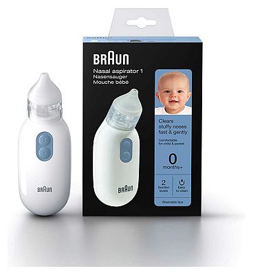 Battery operated shop aspirator for babies