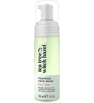 Tea tree deals foaming face wash