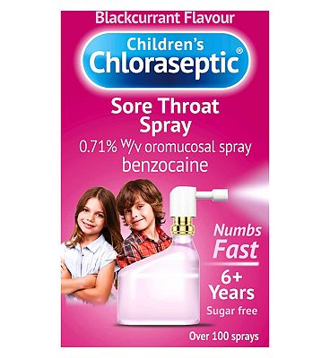 Children’s Chloraseptic Sore Throat Spray 0.71% w/v Oromucosal Spray - 15ml