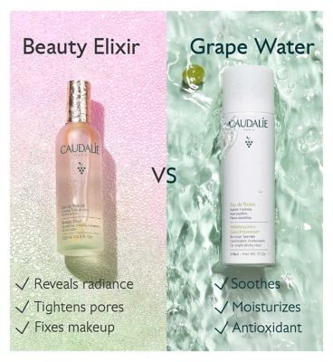 Caudalie Beauty Elixir Prep, Set, Glow Face Mist 100ml (5)