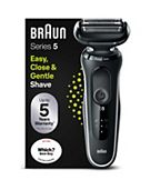 Braun Series 5 50-W1000s Electric Shaver For Men, White
