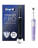 Oral B Vitality Pro Black Electric Toothbrush Set