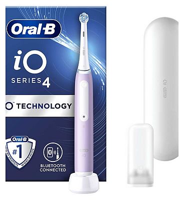 Oral-B iO4  Electric Toothbrush - Lavender - (+Travel case)